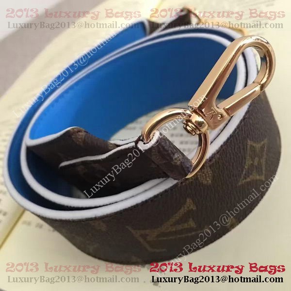 Louis Vuitton Monogram Canvas BANDOULIERE MONOGRAM J02286 Blue Louis Vuitton Monogram Canvas BANDOULIERE MONOGRAM J02286 Blue