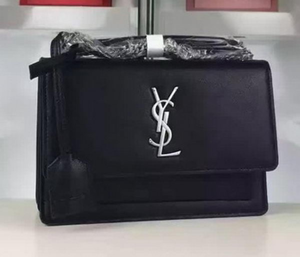 Yves Saint Laurent Cross-body Shoulder Bag Y8816 Black Yves Saint Laurent Cross-body Shoulder Bag Y8816 Black
