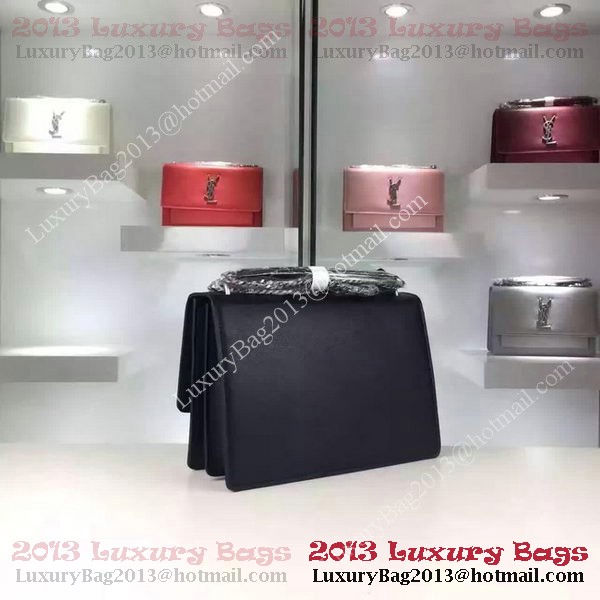 Yves Saint Laurent Cross-body Shoulder Bag Y8816 Black Yves Saint Laurent Cross-body Shoulder Bag Y8816 Black