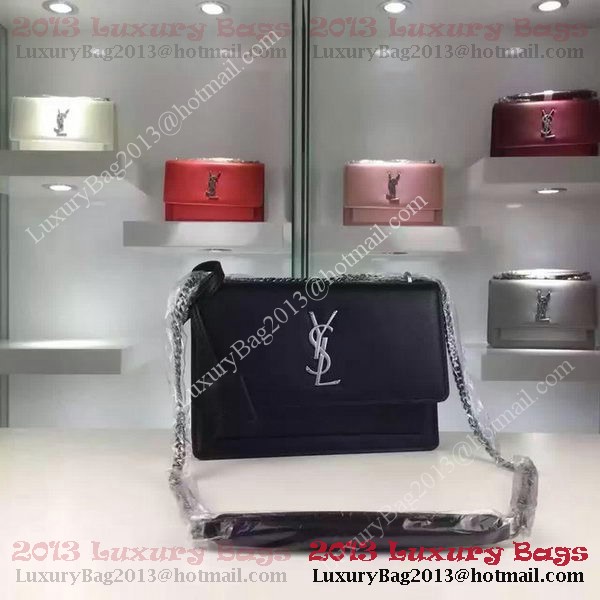 Yves Saint Laurent Cross-body Shoulder Bag Y8816 Black Yves Saint Laurent Cross-body Shoulder Bag Y8816 Black