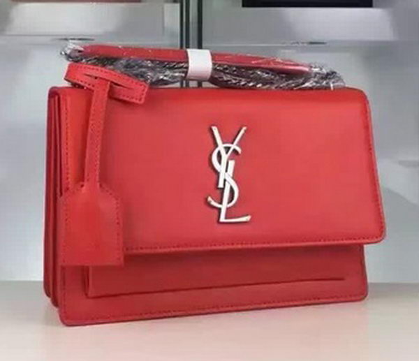 Yves Saint Laurent Cross-body Shoulder Bag Y8816 Red Yves Saint Laurent Cross-body Shoulder Bag Y8816 Red