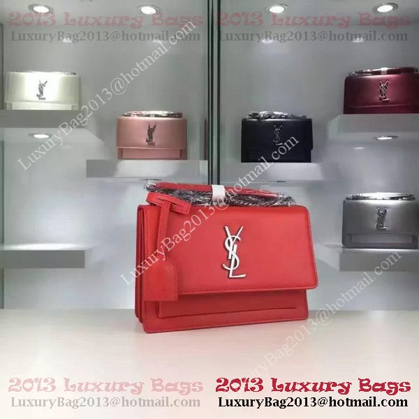 Yves Saint Laurent Cross-body Shoulder Bag Y8816 Red Yves Saint Laurent Cross-body Shoulder Bag Y8816 Red