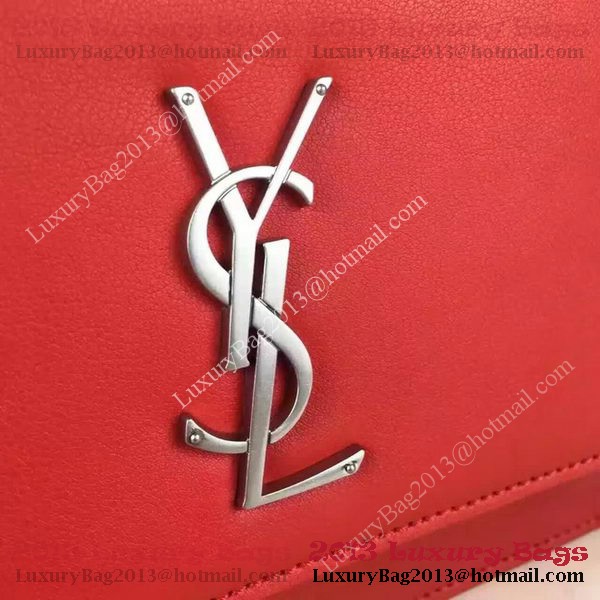 Yves Saint Laurent Cross-body Shoulder Bag Y8816 Red Yves Saint Laurent Cross-body Shoulder Bag Y8816 Red
