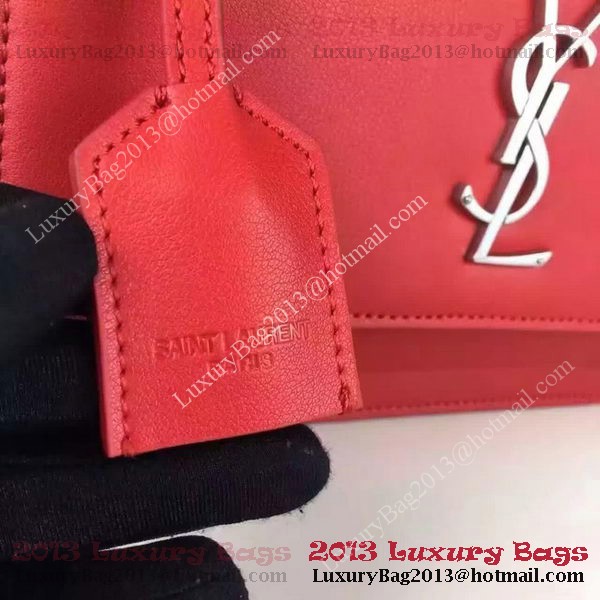 Yves Saint Laurent Cross-body Shoulder Bag Y8816 Red Yves Saint Laurent Cross-body Shoulder Bag Y8816 Red