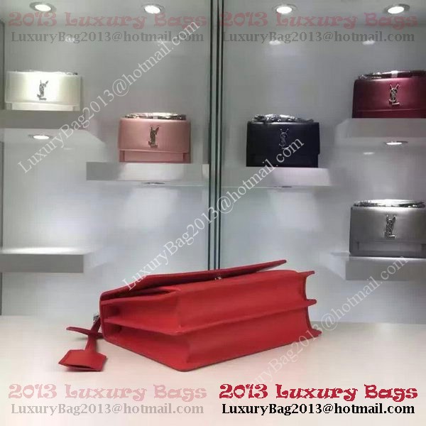 Yves Saint Laurent Cross-body Shoulder Bag Y8816 Red Yves Saint Laurent Cross-body Shoulder Bag Y8816 Red