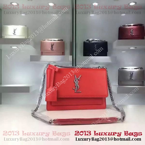 Yves Saint Laurent Cross-body Shoulder Bag Y8816 Red Yves Saint Laurent Cross-body Shoulder Bag Y8816 Red