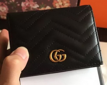 Gucci GG Marmont Card Case 443125 Black Gucci GG Marmont Card Case 443125 Black