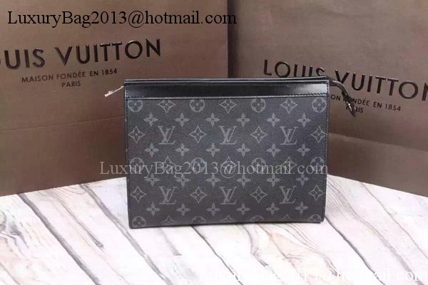 Louis Vuitton Monogram Eclipse Canvas POCHETTE VOYAGE MM M61692 Louis Vuitton Monogram Eclipse Canvas POCHETTE VOYAGE MM M61692