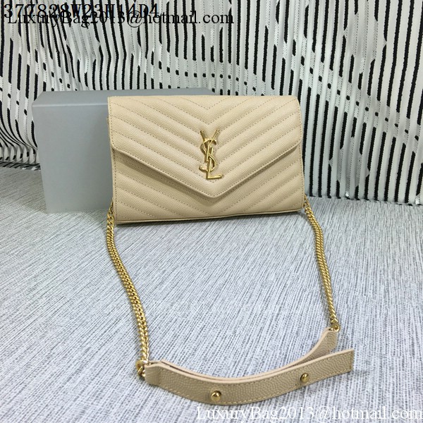 YSL Classic Monogramme Flap Bag Cannage Pattern Y377828L Apricot YSL Classic Monogramme Flap Bag Cannage Pattern Y377828L Apricot