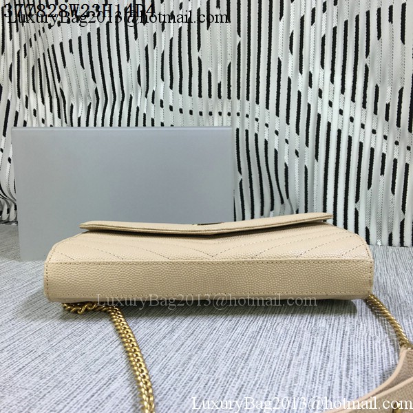 YSL Classic Monogramme Flap Bag Cannage Pattern Y377828L Apricot YSL Classic Monogramme Flap Bag Cannage Pattern Y377828L Apricot
