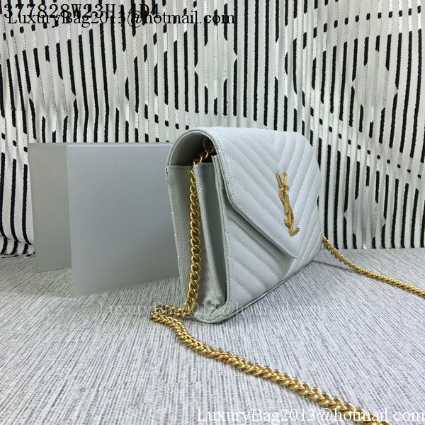 YSL Classic Monogramme Flap Bag Cannage Pattern Y377828L OffWhite YSL Classic Monogramme Flap Bag Cannage Pattern Y377828L OffWhite