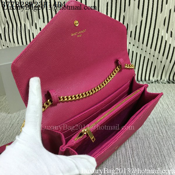 YSL Classic Monogramme Flap Bag Cannage Pattern Y377828L Rose YSL Classic Monogramme Flap Bag Cannage Pattern Y377828L Rose