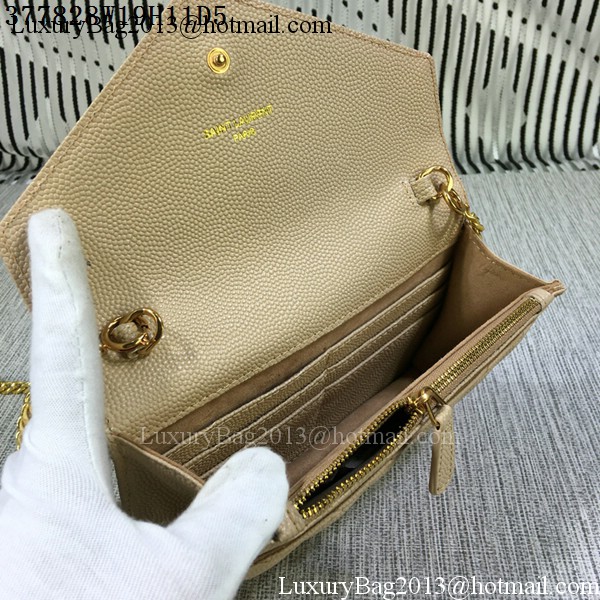 YSL Classic Monogramme Flap Bag Cannage Pattern Y377828S Apricot YSL Classic Monogramme Flap Bag Cannage Pattern Y377828S Apricot