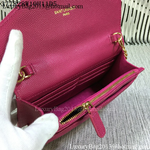YSL Classic Monogramme Flap Bag Cannage Pattern Y377828S Rose YSL Classic Monogramme Flap Bag Cannage Pattern Y377828S Rose