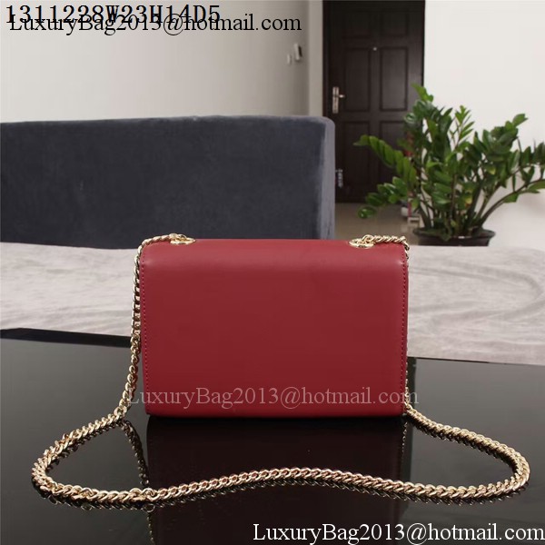 Yves Saint Laurent Monogramme Cross-body Shoulder Bag 1311228 Burgundy Yves Saint Laurent Monogramme Cross-body Shoulder Bag 1311228 Burgundy
