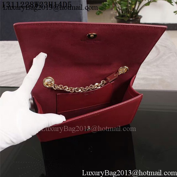 Yves Saint Laurent Monogramme Cross-body Shoulder Bag 1311228 Burgundy Yves Saint Laurent Monogramme Cross-body Shoulder Bag 1311228 Burgundy