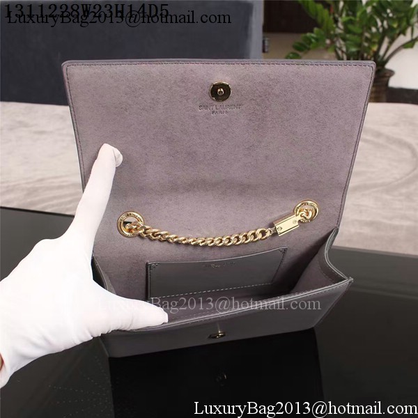 Yves Saint Laurent Monogramme Cross-body Shoulder Bag 1311228 Grey Yves Saint Laurent Monogramme Cross-body Shoulder Bag 1311228 Grey