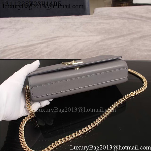 Yves Saint Laurent Monogramme Cross-body Shoulder Bag 1311228 Grey Yves Saint Laurent Monogramme Cross-body Shoulder Bag 1311228 Grey