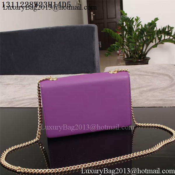 Yves Saint Laurent Monogramme Cross-body Shoulder Bag 1311228 Purple Yves Saint Laurent Monogramme Cross-body Shoulder Bag 1311228 Purple