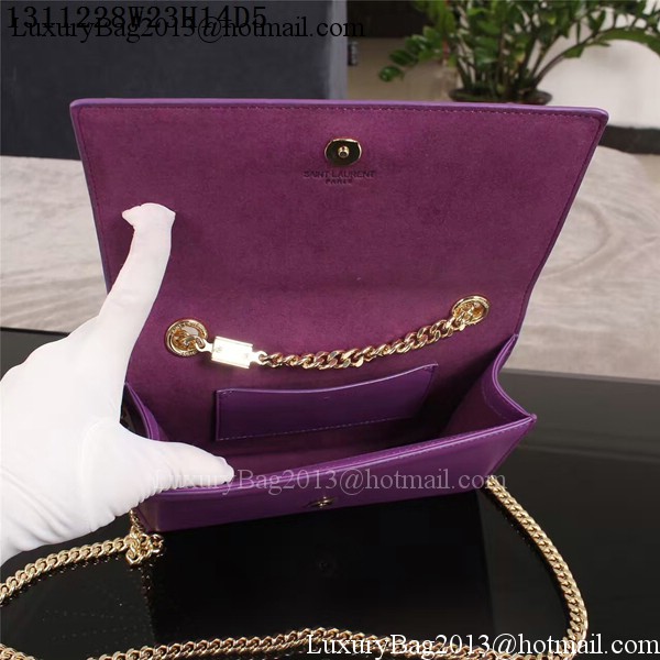 Yves Saint Laurent Monogramme Cross-body Shoulder Bag 1311228 Purple Yves Saint Laurent Monogramme Cross-body Shoulder Bag 1311228 Purple