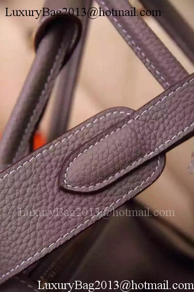 Hermes Lindy 30CM Leather Shoulder Bag H0881 Grey Hermes Lindy 30CM Leather Shoulder Bag H0881 Grey