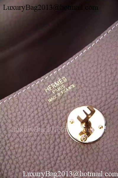 Hermes Lindy 30CM Leather Shoulder Bag H0881 Grey Hermes Lindy 30CM Leather Shoulder Bag H0881 Grey