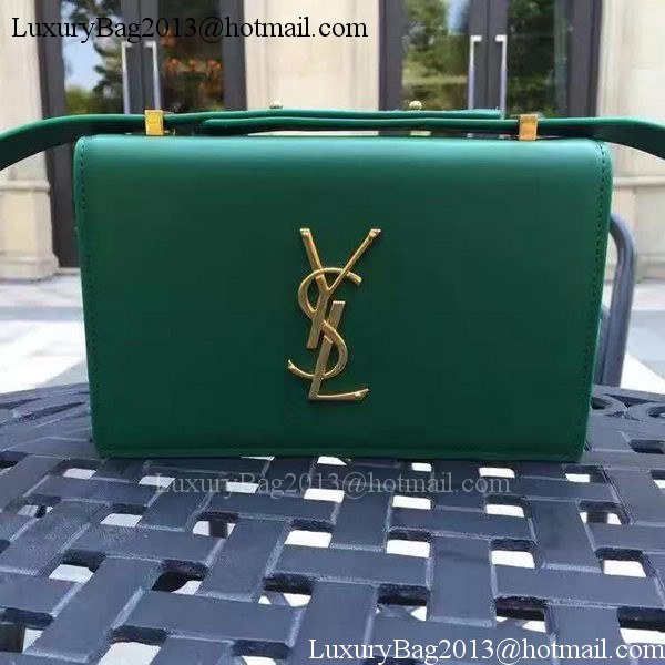 Yves Saint Laurent Cross-body Shoulder Bag Y26605 Green Yves Saint Laurent Cross-body Shoulder Bag Y26605 Green