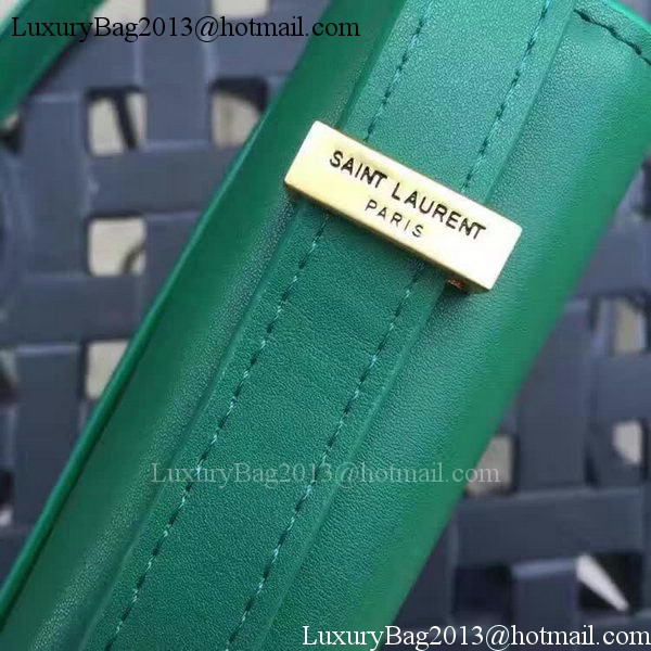 Yves Saint Laurent Cross-body Shoulder Bag Y26605 Green Yves Saint Laurent Cross-body Shoulder Bag Y26605 Green