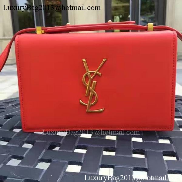 Yves Saint Laurent Cross-body Shoulder Bag Y26605 Red Yves Saint Laurent Cross-body Shoulder Bag Y26605 Red