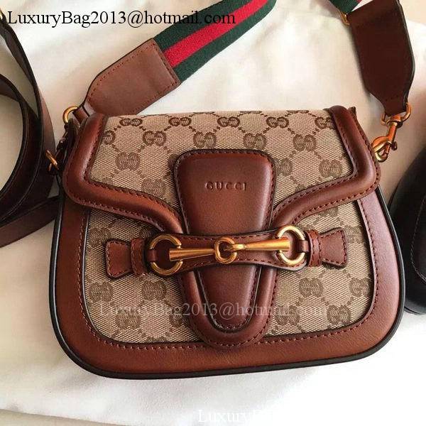 Gucci Lady Web GG Canvas Shoulder Bag 383821 Brown Gucci Lady Web GG Canvas Shoulder Bag 383821 Brown