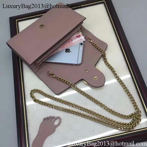 Gucci GG Marmont Leather mini Chain Bag 401232 Grey Gucci GG Marmont Leather mini Chain Bag 401232 Grey