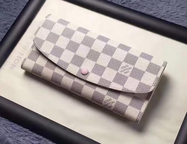 Louis Vuitton Damier Azur Canvas EMILIE WALLET N41625 Louis Vuitton Damier Azur Canvas EMILIE WALLET N41625
