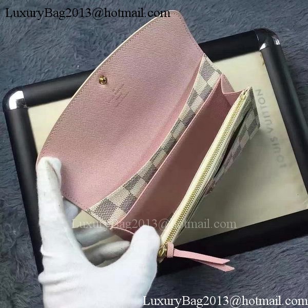 Louis Vuitton Damier Azur Canvas EMILIE WALLET N41625 Louis Vuitton Damier Azur Canvas EMILIE WALLET N41625