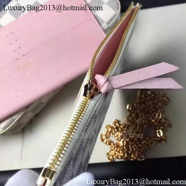 Louis Vuitton Damier Azur Canvas POCHETTE FELICIE N63106 Louis Vuitton Damier Azur Canvas POCHETTE FELICIE N63106