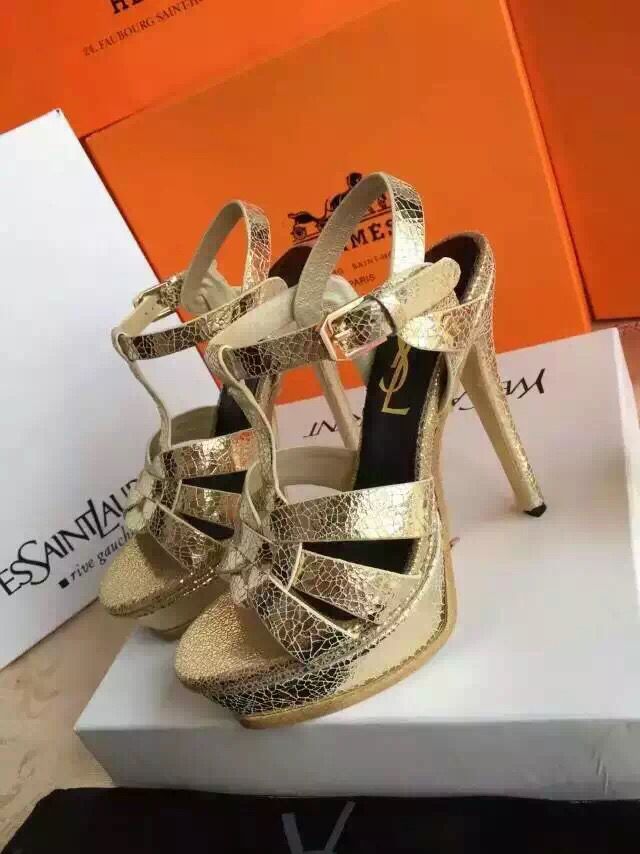 Yves Saint Laurent Sandal YSL17111 Gold Yves Saint Laurent Sandal YSL17111 Gold