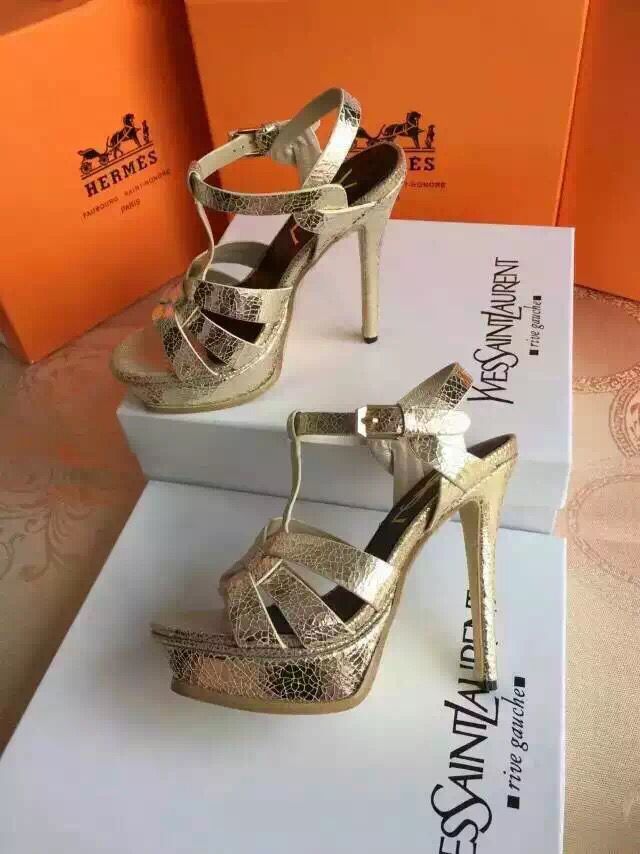 Yves Saint Laurent Sandal YSL17111 Gold Yves Saint Laurent Sandal YSL17111 Gold