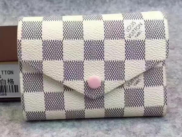 Louis Vuitton Damier Azur Canvas Victorine Wallet N62360 Louis Vuitton Damier Azur Canvas Victorine Wallet N62360