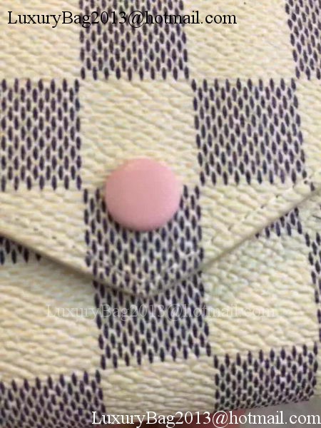 Louis Vuitton Damier Azur Canvas Victorine Wallet N62360 Louis Vuitton Damier Azur Canvas Victorine Wallet N62360