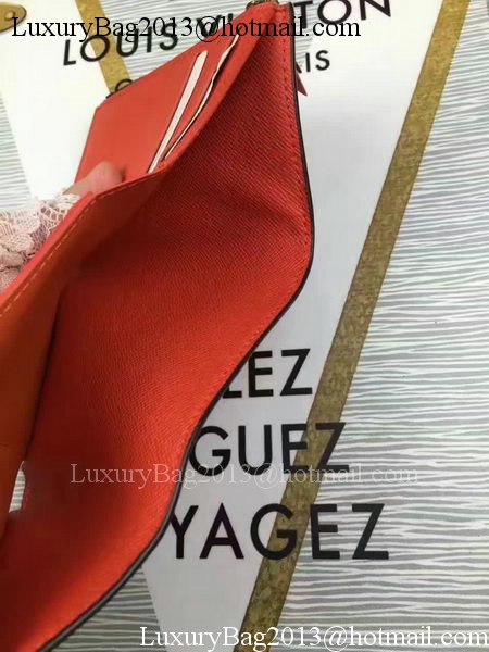 Louis Vuitton Monogram Canvas Victorine Wallet M62360 Orange Louis Vuitton Monogram Canvas Victorine Wallet M62360 Orange