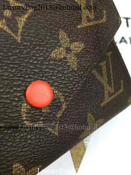 Louis Vuitton Monogram Canvas Victorine Wallet M62360 Orange Louis Vuitton Monogram Canvas Victorine Wallet M62360 Orange
