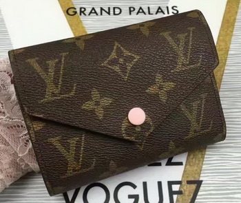 Louis Vuitton Monogram Canvas Victorine Wallet M62360 Pink Louis Vuitton Monogram Canvas Victorine Wallet M62360 Pink