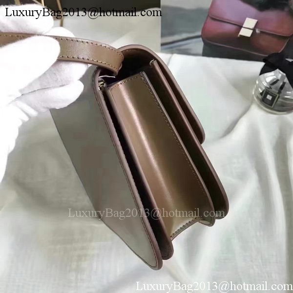 Celine Classic Box Flap Bag Smooth Leather C20447 Green Celine Classic Box Flap Bag Smooth Leather C20447 Green