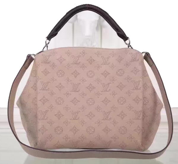 Louis Vuitton Calfskin Leather Babylone PM M50031 Apricot Louis Vuitton Calfskin Leather Babylone PM M50031 Apricot
