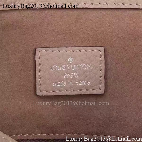 Louis Vuitton Calfskin Leather Babylone PM M50031 Apricot Louis Vuitton Calfskin Leather Babylone PM M50031 Apricot