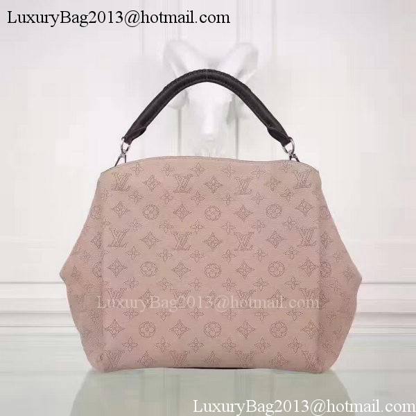Louis Vuitton Mahina Leather BABYLONE CHAIN BB Bag M51223 Apricot Louis Vuitton Mahina Leather BABYLONE CHAIN BB Bag M51223 Apricot