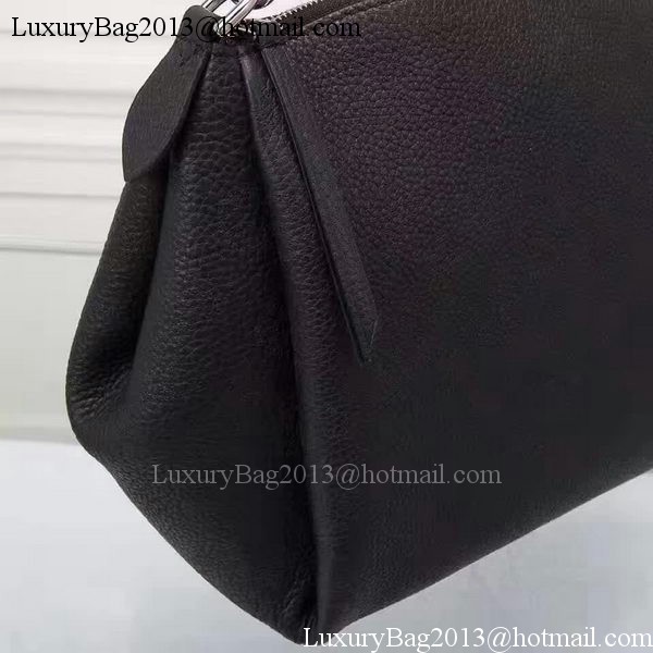 Louis Vuitton Mahina Leather BABYLONE CHAIN BB Bag M51223 Black Louis Vuitton Mahina Leather BABYLONE CHAIN BB Bag M51223 Black
