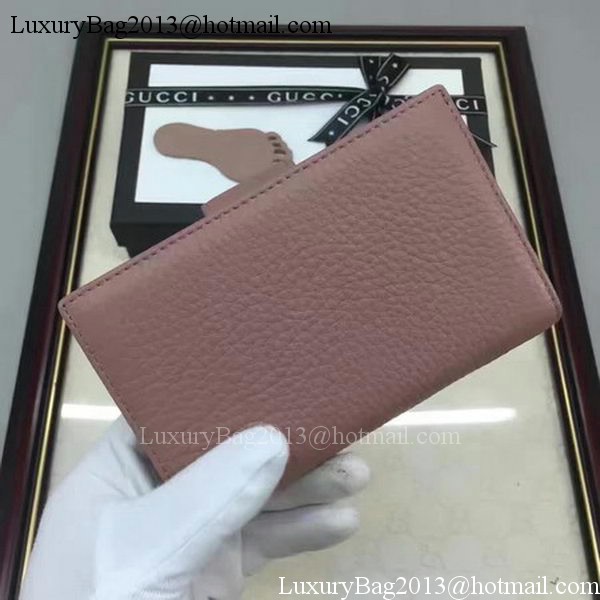 Gucci Calfskin Leagther Wallet 337023 Pink Gucci Calfskin Leagther Wallet 337023 Pink