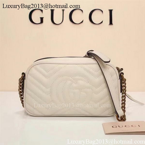 Gucci GG Marmont Matelasse Shoulder Bag 447632 OffWhite Gucci GG Marmont Matelasse Shoulder Bag 447632 OffWhite