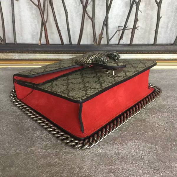 Gucci Mini Dionysus GG Canvas Shoulder Bag 421970 Red Gucci Mini Dionysus GG Canvas Shoulder Bag 421970 Red