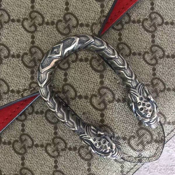 Gucci Mini Dionysus GG Canvas Shoulder Bag 421970 Red Gucci Mini Dionysus GG Canvas Shoulder Bag 421970 Red